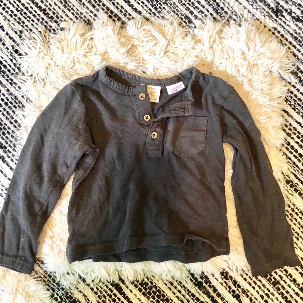 Zara Baby Henley T-shirt